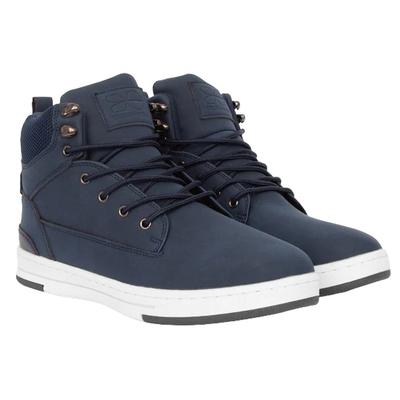 Crosshatch - Herren Sneaker "Staiger", Leder (Marineblau) Image
