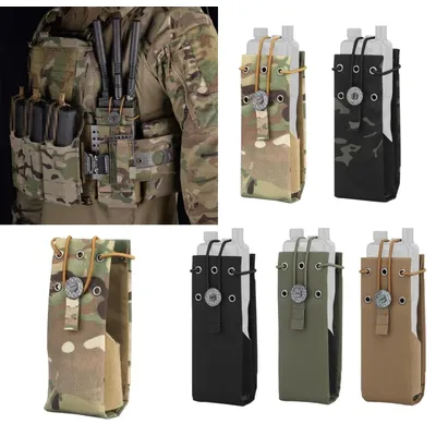Multi functional Molle Radio Walkie Talkie Pouch Waist Bag For MPU5 PRC163 152 148 Interphone Holster Outdoor Vest Accessories