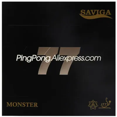 Original DAWEI SAVIGA 77 MONSTER Pips-long Table Tennis Rubber Long Pips Control SAVIGA-77 Ping Pong