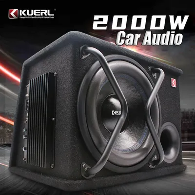 12 Inch Active Car Speakers DC12V High Power Overweight Car Woofer MAX 2000W Pure Subwoofer Car Audio System Modification