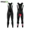 WOSAWE Bib Tights Cycling Pants Spring Autumn Quick Dry Breathable Bib Pants With Gel Padded MTB