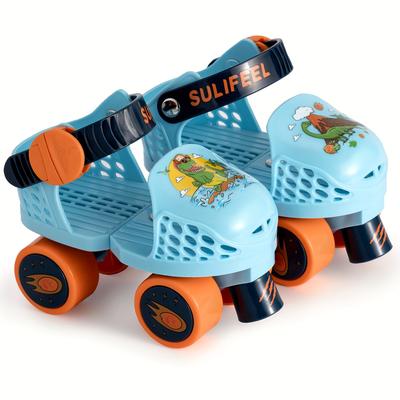 TEMU Fun And Adjustable Kids Roller Skating, Suitable For Kids Aged 2-5, With Multiple Colors From, Suitable For Boys And Girls