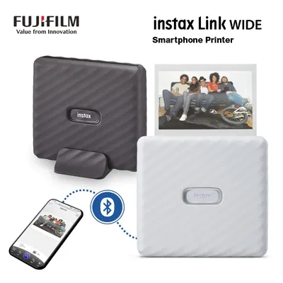 Original Fujifilm Instax Link WIDE Printer Registered Instax Mini Link 2 Print From Video Motion Control Print Together Mode