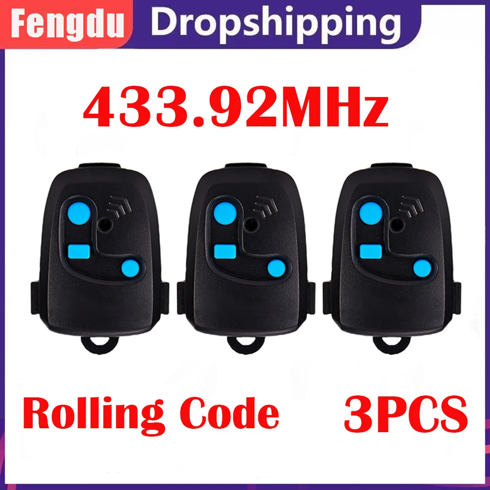 Elektronische Tor steuerung Garagentor Fernbedienung 433,92 MHz Rollcode Fernbedienung Garagentor öffner Image