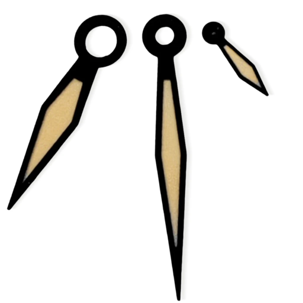 ETA 6497 Uhrzeiger grün leuchtend passend für ETA 6497 6498 ST3600 3620 Uhren Uhrwerk Zubehör Teile Image