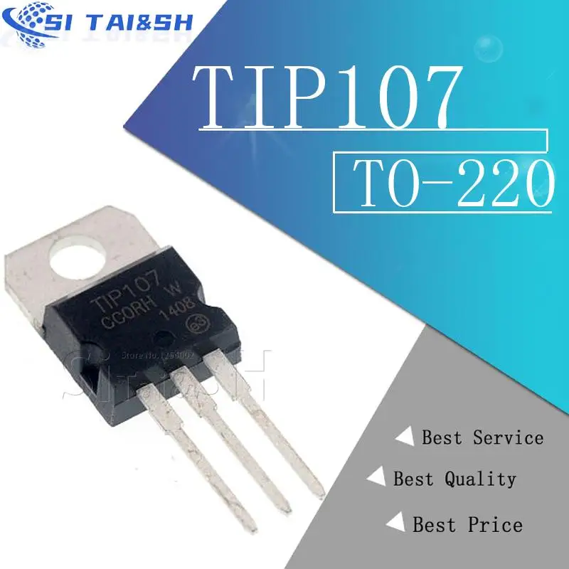 10PCS TIP102 TIP120 TIP122 TIP127 TIP142 TIP147 Transistor TIP142T TIP147T TIP110 TIP112 TIP125 TIP132 TIP137 TIP107 ZU-220 Image