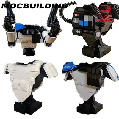Technologie Büste für MOC-75276 MOCBUILDING Blöcke DIY Ziegel Geburtstag Geschenke Montage Spielzeug Image