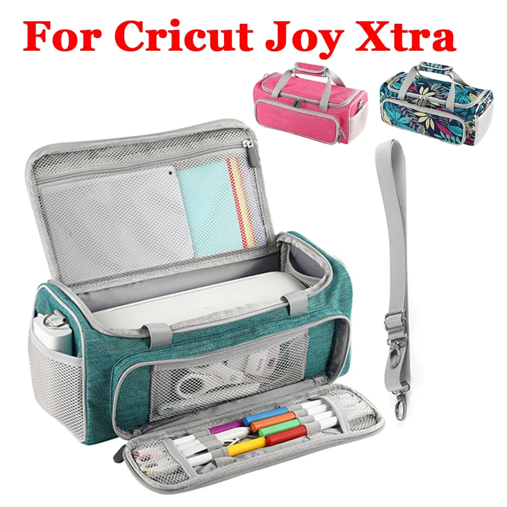 Trage tasche für Cricut Joy Xtra wasserdichte tragbare Aufbewahrung tasche mit mehreren Taschen für Cricut Joy Xtra Smart Schneide maschine Image