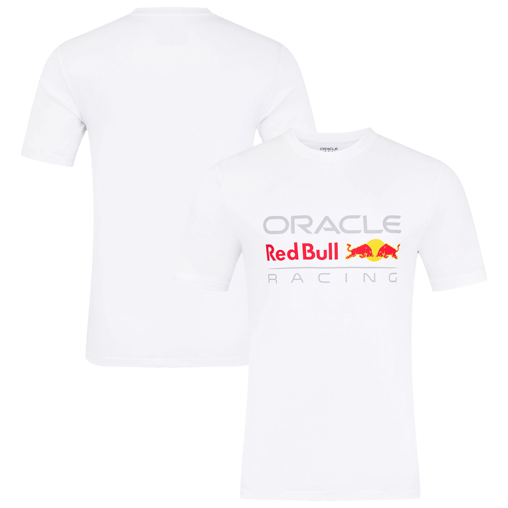 Red Bull Racing Core Logo T-Shirt – Weiß – Unisex Image