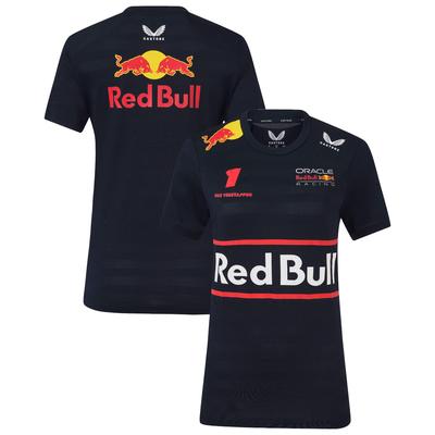 Red Bull Racing 2025 Team Max Verstappen Fahrer-T-Shirt – Damen Image