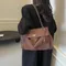 Sac en cuir suédé pour femme, sac à main initié, sacs à main de créateur de luxe, cartable chic pour femme, nouvelle mode, automne et hiver