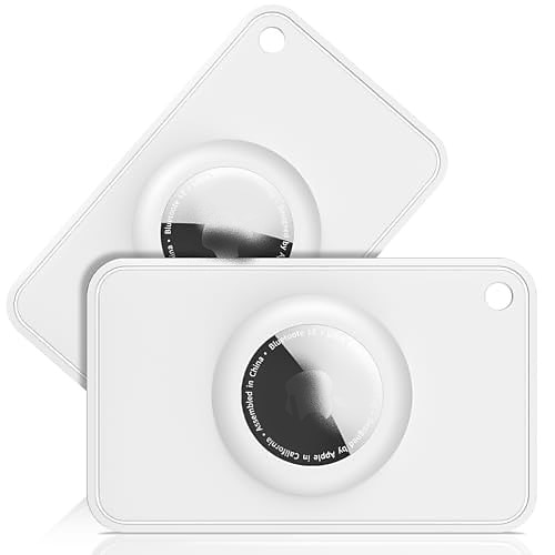 für Airtag-Geldbörsenhalter, flexible, schlanke Airtag-Geldbörsenkarte aus Silikon – ultradünne Airtag-Hülle – Geldbörsen-Airtag-Halter bleibt versteckt für Geldbörsen, Handtaschen, Rucksäcke, Geldbörsen und Clutches Image