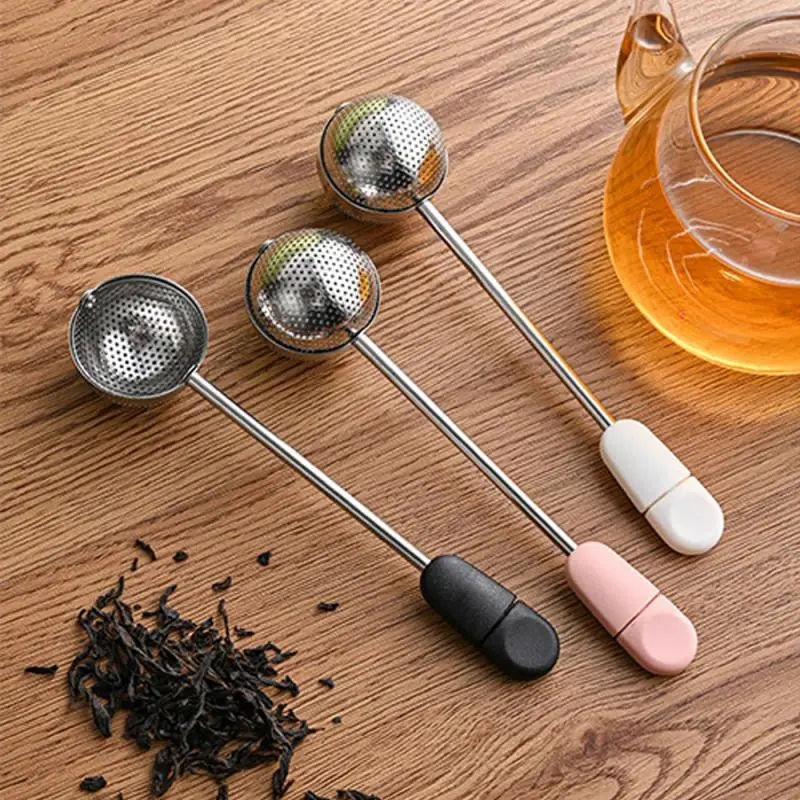 Tea Infuser Sieve Tools For Spice Bags Infuser Stainless Steel Ball Tea Filter Maker Brewing Items Services Tea Strainer Teaware