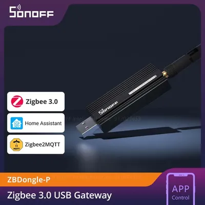 SONOFF ZB Dongle-P Zigbee 3.0 USB Dongle Plus Wireless Zigbee Gateway Zigbee2MQTT USB Interface
