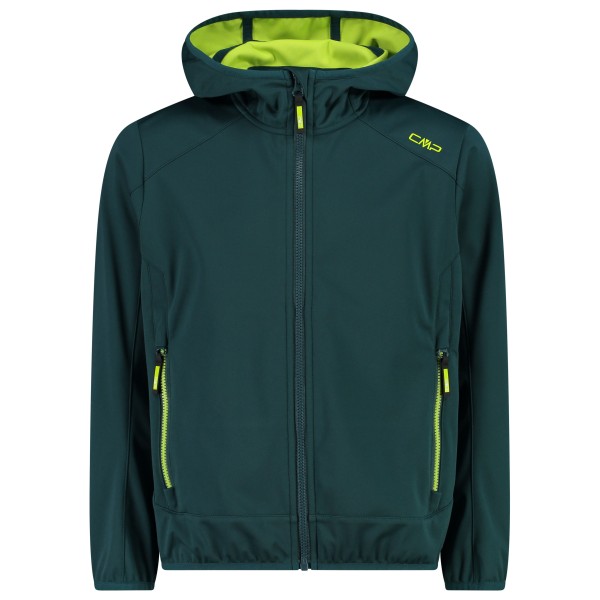 CMP - Kid's Jacket Fix Hood - Softshelljacke Gr 140 blau