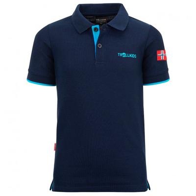 Trollkids - Kid's Bergen Polo XT - Polo-Shirt Gr 92 blau Image