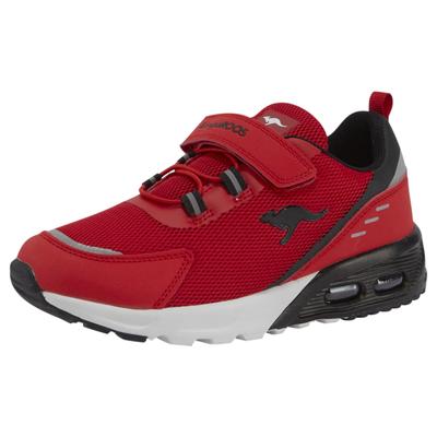 Sneaker KANGAROOS "KX-Arg EV", Gr. 40, rot, Textil, Synthetik, sportlich, Schuhe, mit Klettverschluss Image
