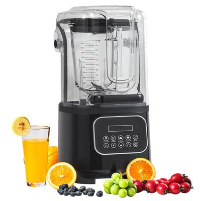 Professional Blender, Commercial Countertop Blenders, 68 oz Glass Jar Blender Combo, Stainless Steel for Frozen Drinks