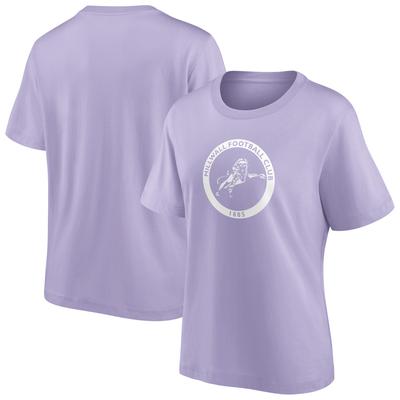 Millwall Mono Logo Graphic T-Shirt (Relaxed Fit) – Lila Rose – Damen Image
