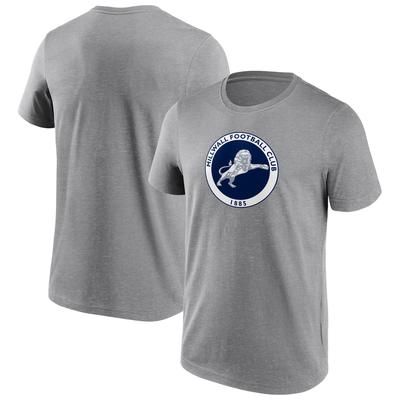 Millwall Primary Logo Grafik-T-Shirt – Sportgrau – Herren Image
