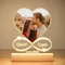 Custom Couples Gifts Personalized Photo Frame With Night Light Anniversary Valentine