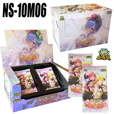New Goddess Story 10M06 Collection Card PR Card Swimsuit Bikini Feast Booster Box Doujin Toys And