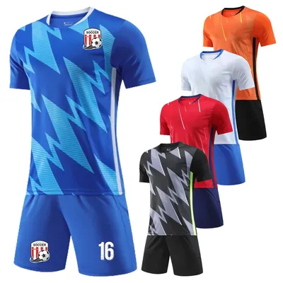 Professional Custom Soccer Jersey Tracksuit for Men Children 2023 2024 New Season Quick Dry Team