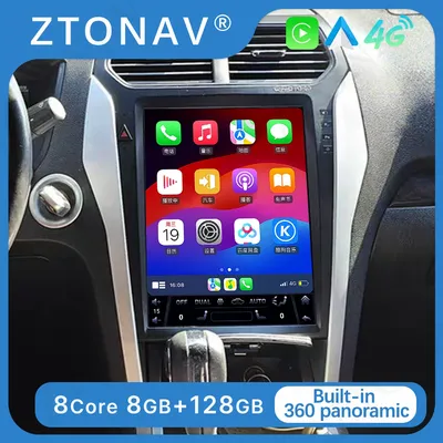 Car Radio Stereo For Ford Explorer 2011 2012 2013 2014 2015 2016 2017 Tesla Screen Radio Car Media Player GPS Navi Auto Headunit
