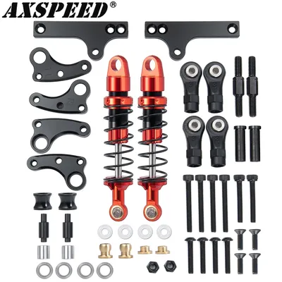 AXSPEED RC Car Cantilever Suspension Shock Kit for Axial SCX10 90046 TRX4 Bronco 1/10 RC Crawler