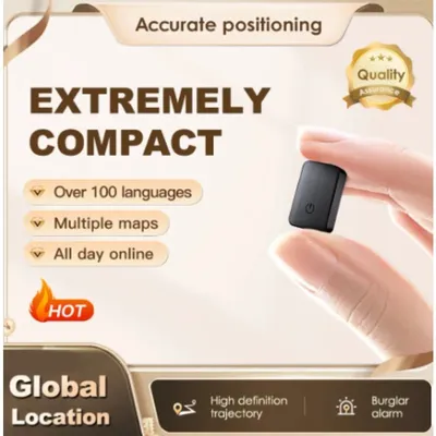 Mini GPS Tracker para carro, rastreamento em tempo real, anti-roubo, localizador anti-perdido,