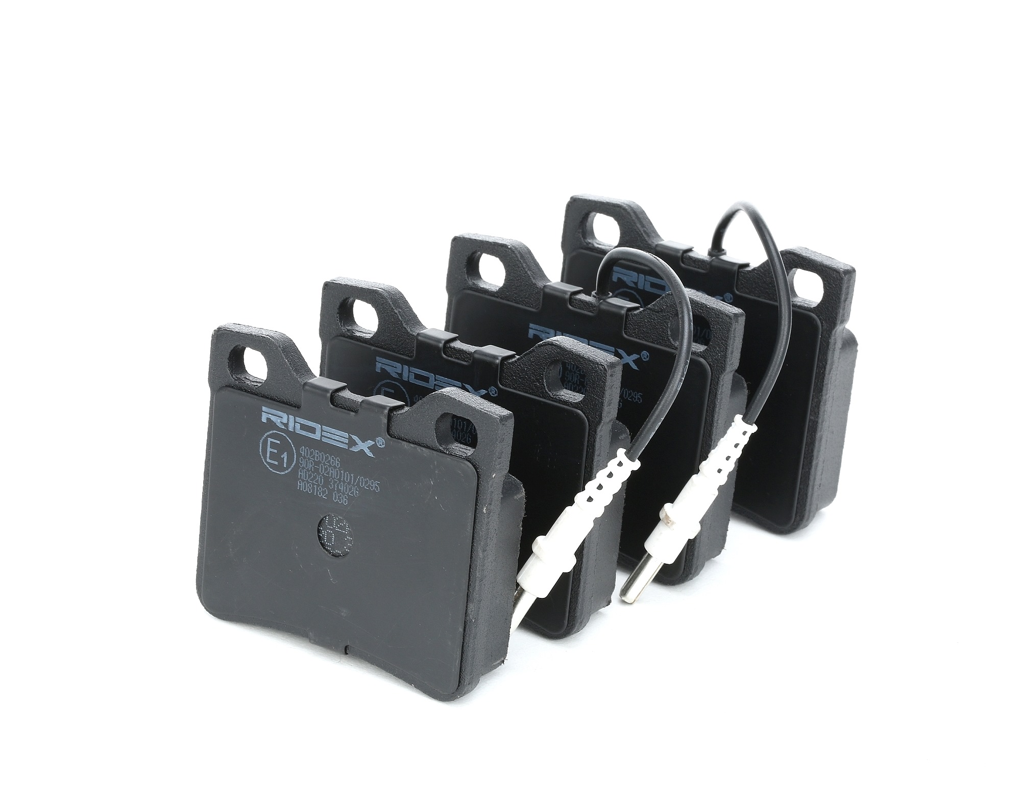 RIDEX Bremsbelagsatz MERCEDES-BENZ,PEUGEOT 402B0266 E172223,E172280,0024204820 0034200020,6384230110,A0034200020,A6384230110,425193,A0024204820 Image