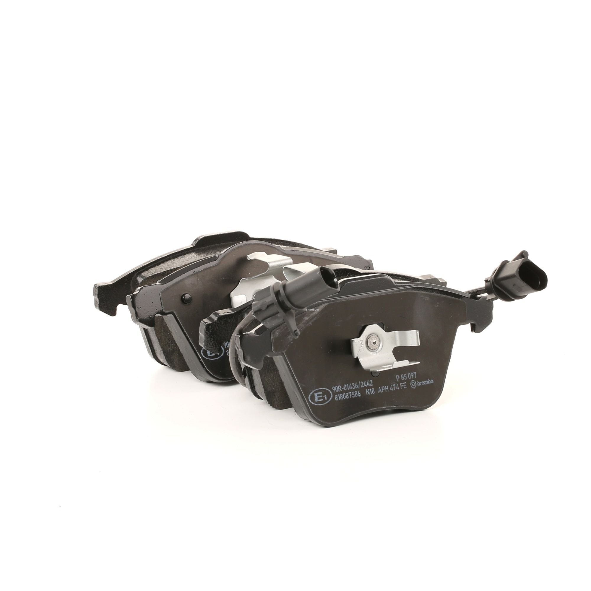 BREMBO Bremsbelagsatz AUDI P 85 097 480698157R,4F0698151B,4F0698151D 4F0698151K,4F0698151Q,8E0698151C,7796D1111,7796D915