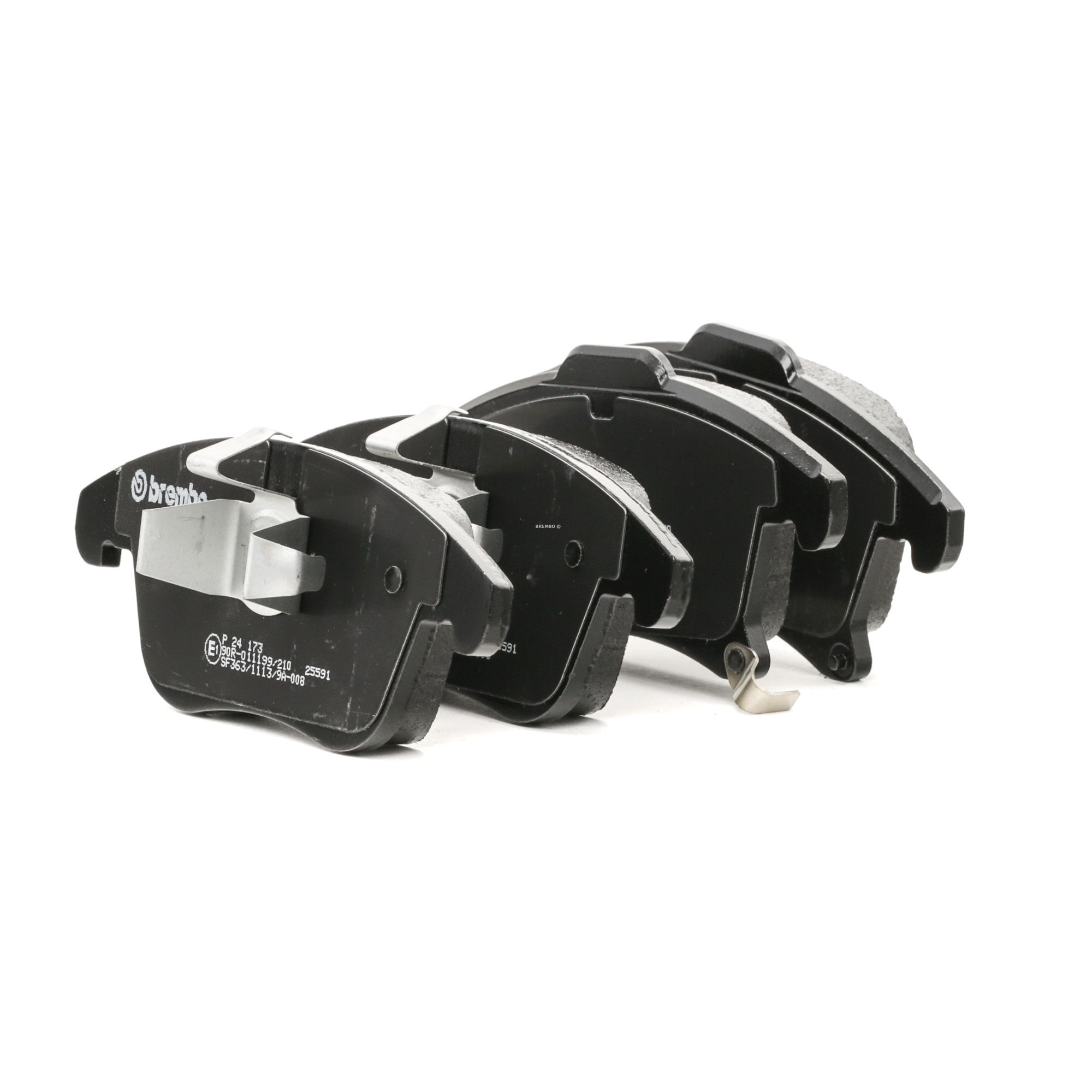 BREMBO Bremsbelagsatz FORD P 24 173 HG9C2001AA,BR1653,1860105 DG9C2001BF,DG9C2K021ED,2289501,DG92K021EC,DG9C2001AB,DG9C2001BB,2014119,DG9C2001AE Image