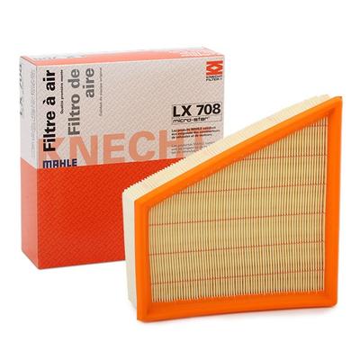 MAHLE ORIGINAL Luftfilter VW,SKODA,SEAT LX 708 6Q0129620,5Z0129620A,6Q0129620B Motorluftfilter,Filter für Luft 6Q012963,6Q01296620,78452302 Image