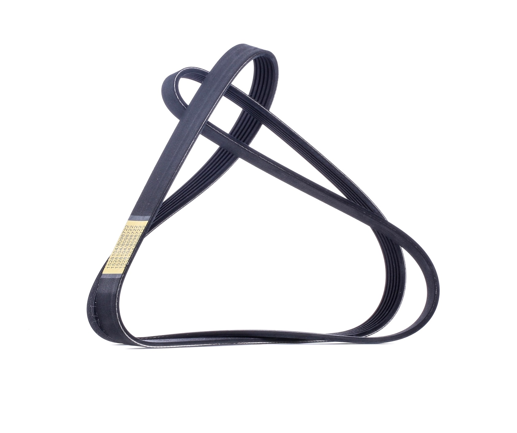 RIDEX Keilrippenriemen VW,AUDI,FORD 305P0287 2243848,GN1G6C301BA,7700735904 Rippenriemen 03F260849A,9091602537,90916W2008,5750GR,5750GS,7788011 Image