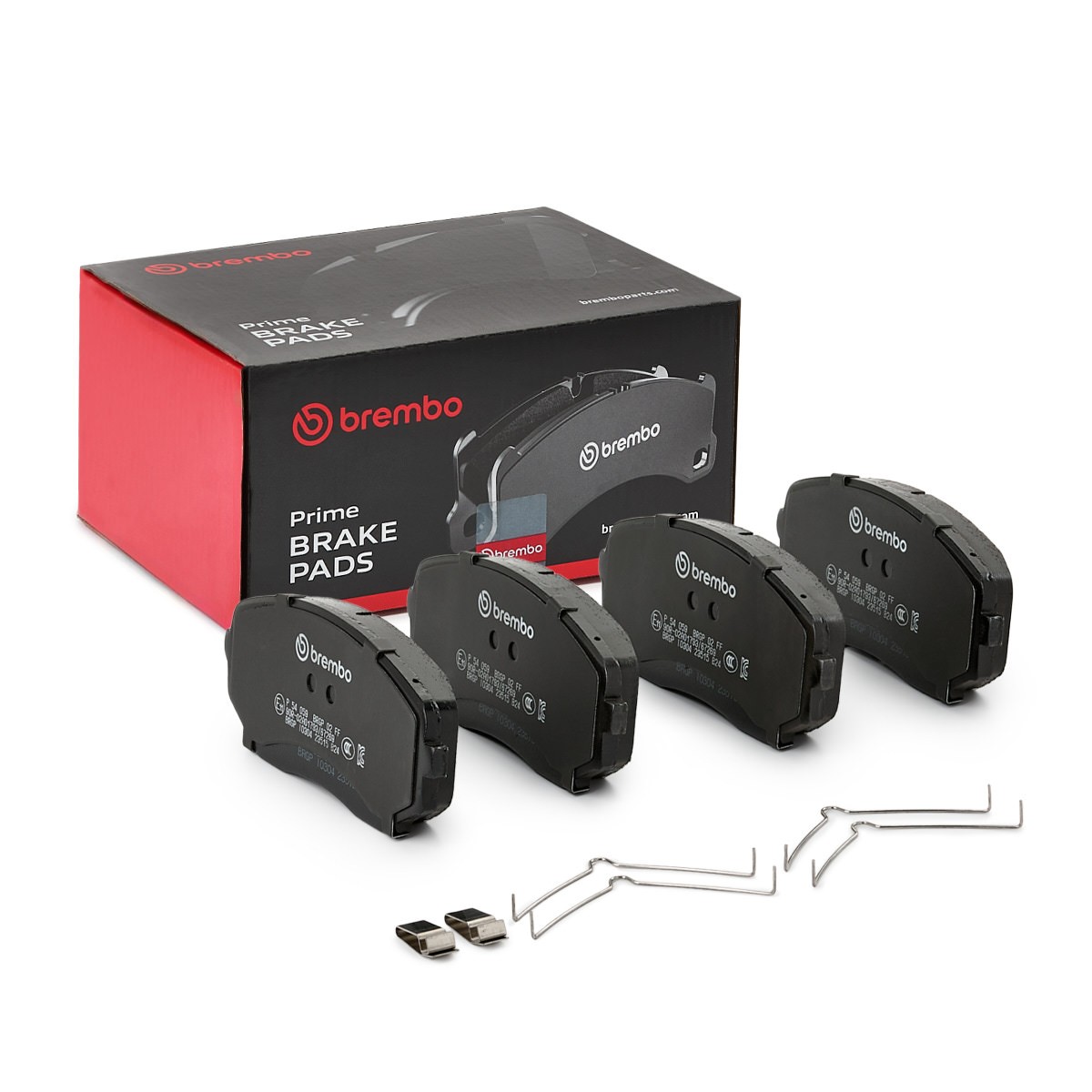 BREMBO Bremsbelagsatz MAZDA,MITSUBISHI,FORD USA P 54 059 4605C248,EHY53328ZB,KCYR3328Z L2Y63328ZA,TKY83328ZA,L2Y63328ZB,7T432001AA,7T4Z2V001AA