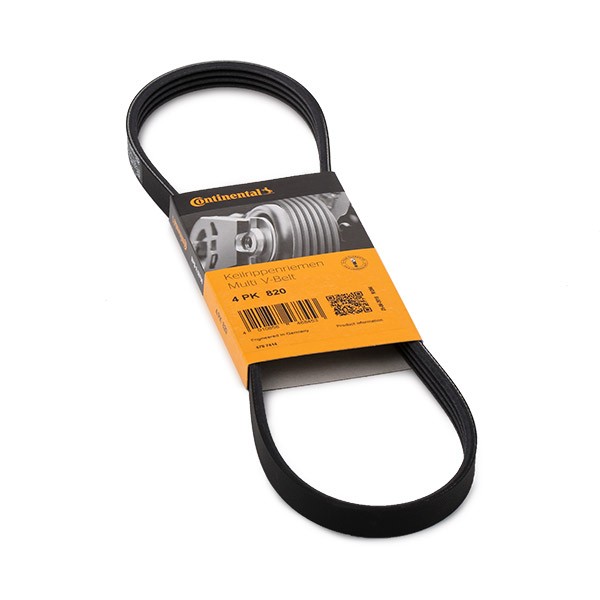 CONTITECH Keilrippenriemen HYUNDAI,TOYOTA,NISSAN 4PK820 PQS101460,11950EB300,11950EB30A Rippenriemen 9514157B50,9091602319,9936450820,4PK822 Image