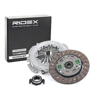 RIDEX Kupplungssatz PEUGEOT,CITROËN 479C0019 2050G5,95661742,205026 205121,95658462,2055C6,2004E5,2004S8,205013,2050W3,2055C4,205025,2050Y8,205112 Image