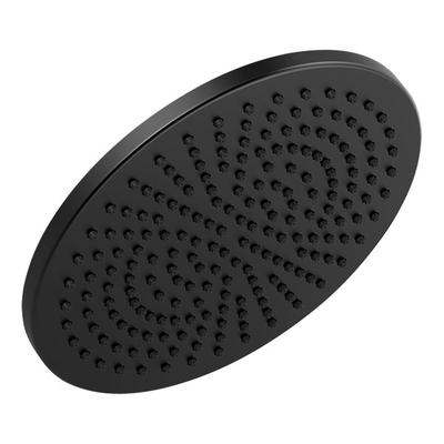 Delta Faucet 52158-BL25 2.5 GPM Matte Black Finish Single-Setting Round Raincan Showerhead