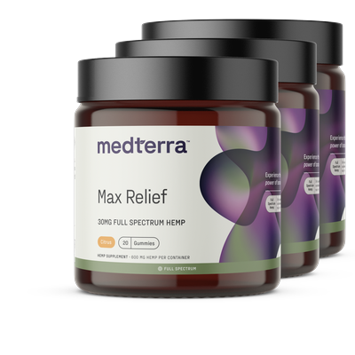 Max Relief Gummies, 30mg, 60 Count by Medterra