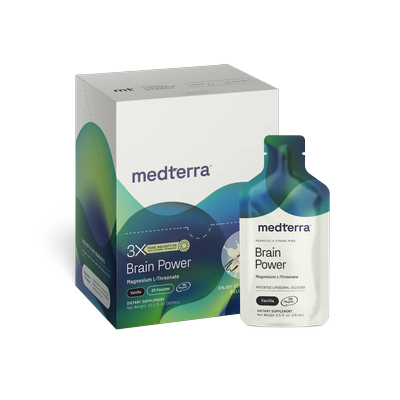 Brain Power Wellness Vanilla, 20 Count by Medterra