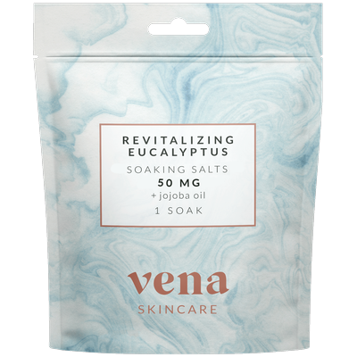 Mini Revitalizing Hemp Soaking Salts, 4oz by Vena