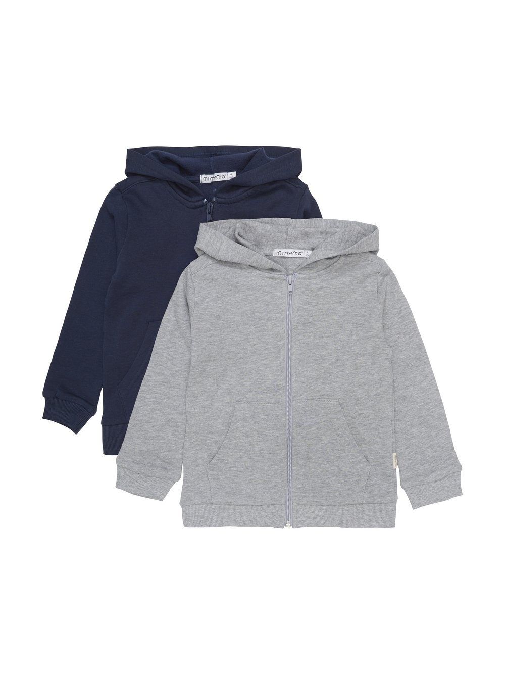 Minymo Kapuzensweatjacke Jungen grau, 128 Image