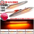 2 pezzi LED luci di posizione laterali dinamiche freccia indicatori di direzione lampeggianti per Alfa Romeo 159 / 159 Sportwagon / Boera / Spider tipo 939