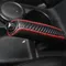 Nuova copertura del freno a mano per auto Custodia antiscivolo per freno a mano per auto in pelle PU Copertura per impugnatura del freno a mano portatile Accessori per auto universali