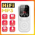 Lettore MP3 portatile 16-128G Type-C Tasti touch compatibili con Bluetooth 5.4 da 1,8 pollici Musica Stereo Altoparlante HiFi Radio FM con registrazione