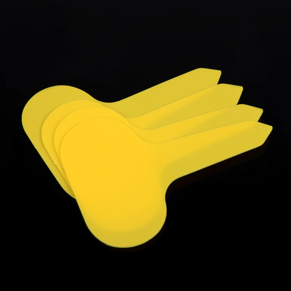 100 stücke Kunststoff Kindergarten Etikett T-Typ Zeichen wieder verwendbare wasserdichte Garten pflanze Etikett Blumen baum Tag Mark 6,8x4,8x2,8 cm Image