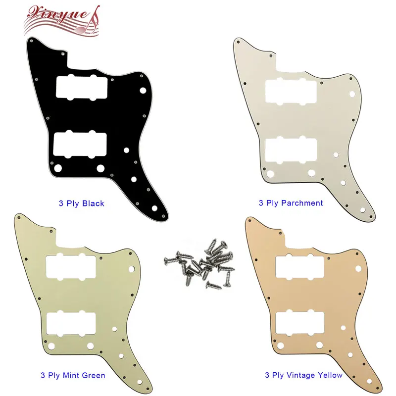 Xinyue Große Qulitity Schlagbrett-Für UNS 13 Loch Schrauben Jazzmaster Gitarre Schlagbrett Keine Oberen Steuert Image