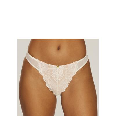 String JETTE, Damen, Gr. 44/46, beige (creme), Microtouch, Obermaterial: 83% Polyamid, 17% Elasthan, figurbetont, Unterh