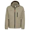 Softshelljacke CAMEL ACTIVE, Herren, Gr. 52, grün (khaki), Web, Obermaterial: 100% Polyester, unifarben, casual, gerade hüftbedeckend, Rundhals, Langarm elastischer Bund, Jacken, mit Kapuze
